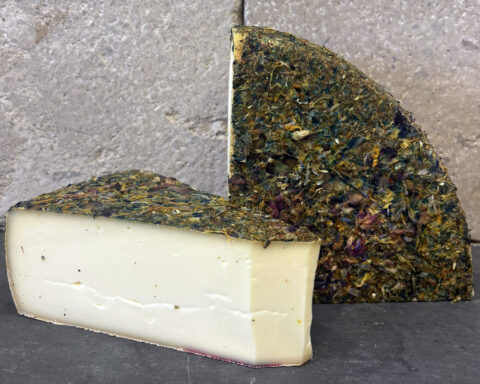 Tomme aux fleurs