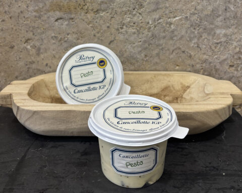 Cancoillotte au pesto Poitrey