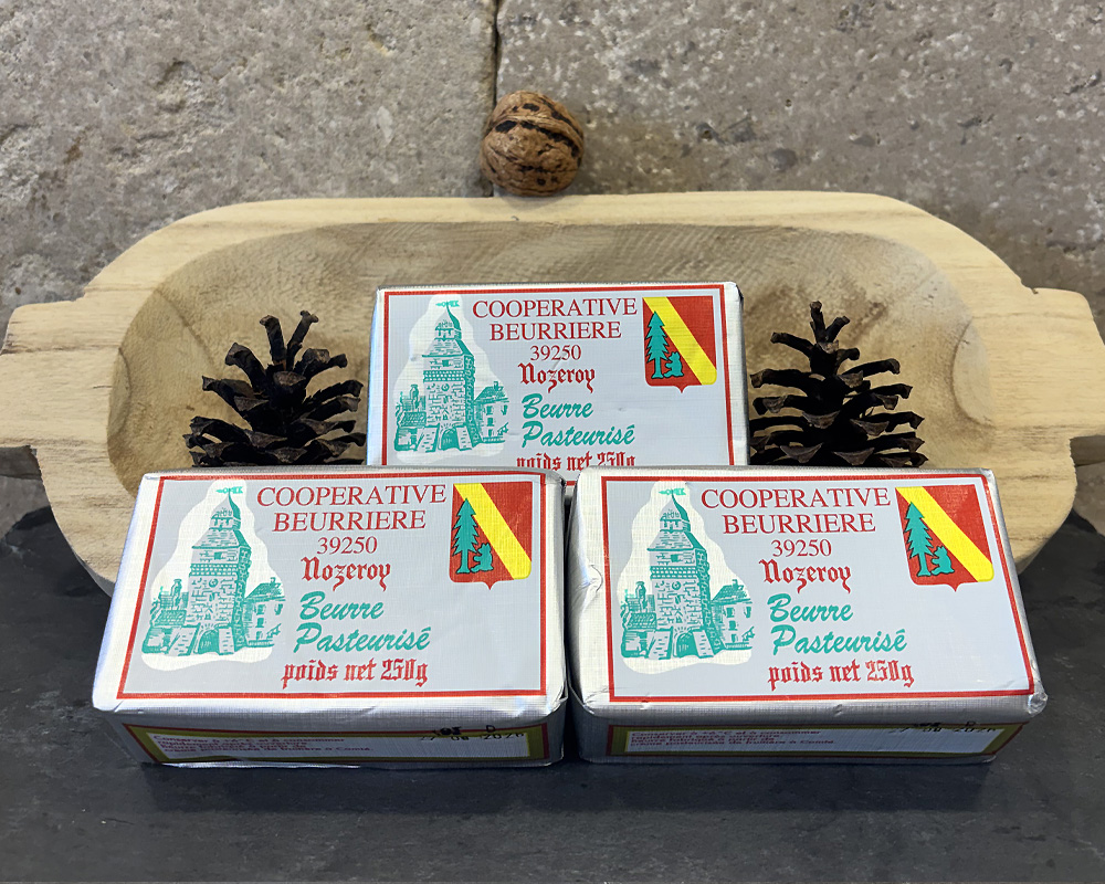 Beurre pasteurisé