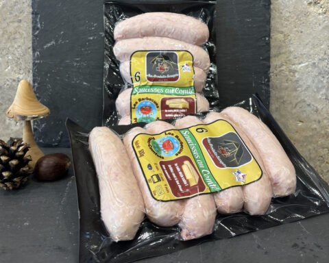 Saucisses au comté